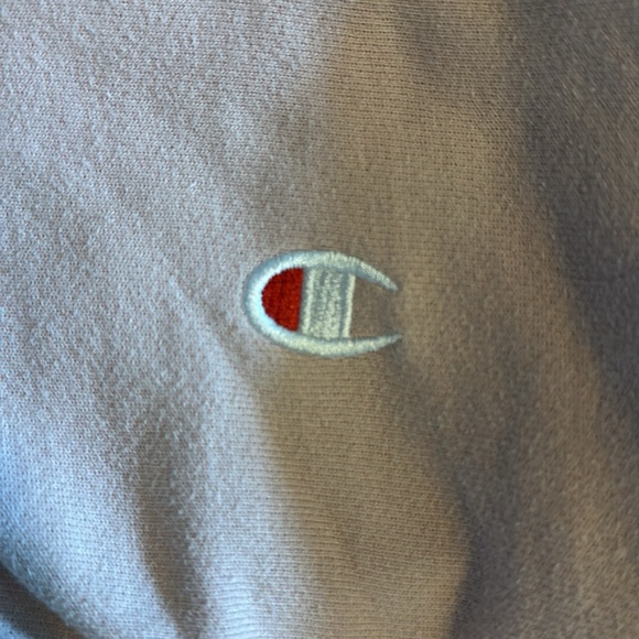 Juniors light pink size Small Champion Hoodie - Picture 4 of 4